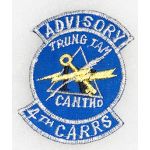 Vietnam 4th CARRS Advisory Support Can Tho Radio Research Pocket Patch