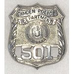 Camden New Jersey Police Department Badge