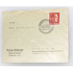 WW2 German Berchtesgaden Ernst Dittrich Addressed Envelope