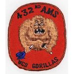 Vietnam Era US Air Force 432nd Avionics Maintenance Squadron Patch