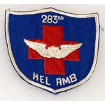 Vietnam 283rd Helicopter Ambulance Pocket Patch