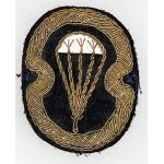 1940's-50's 1st Pattern Bullion Iranian Army Airborne Patch