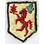 1940's-50's 113th Armored Cavalry Pocket Patch