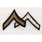 WWII Private Chevron Set.