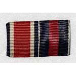 WW1 German Entry Into Sudatenland and Iron Cross Ribbon Bar