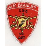 Vietnam 333rd Transportation Detachment AIR CAVALRY Pocket Patch