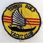 Vietnam Era US Navy / US Marine Corps Tonkin Gulf Yacht Club Patch