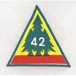 ARVN / South Vietnamese Army 42nd Infantry Regiment Patch