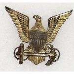 1920'-30's US Coast Guard Officers Cap Badge