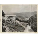   WW2 US Press Release German Photo "Beautiful Mountain Chalet at Berchtesgaden"