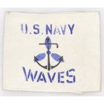 WWII US Navy WAVES Armband