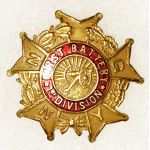1900's 1st Battery 1st Division New York National Guard Unit Badge