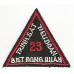 ARVN / South Vietnamese Army Ranger 23rd Group Recon Pocket Patch