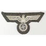 WWII German Army Beak Less Enlisted Breast Eagle