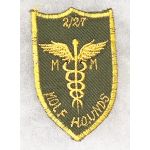Vietnam 2nd Battalion 27th Infantry 25th Division WOLF HOUNDS MEDICAL Pocket Patch