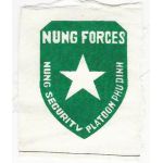 ARVN / South Vietnamese Nung Security Platoon Patch