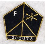 Vietnam F Troop 1st Squadron 9th Cavalry SCOUTS Pocket Patch