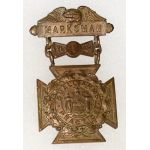 1900's New York National Guard 1 Year Marksmanship Tiffany Marked Badge