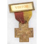 Spanish American War 1922 Los Angeles Veterans Reunion Medal