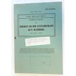 WWII TM E9-369A German 88-MM Antiaircraft Gun Material Manual