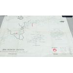 WWII era US Army 84th Infantry Division Unit History Map