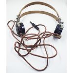 WWII Era headset with PL-55 plug