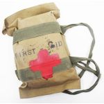 Ultra rare WWII Parachute First Aid Packet