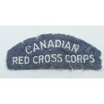 WWII Canadian Red Cross Corps Shoulder Title