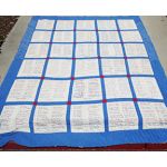 WWII era Fayetteville Arkansas Area "Sons of Service" Quilt.