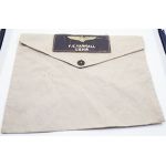 WWII era Named US Navy pilot rigger made map pouch
