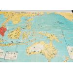 WWII era Japanese Resource Map of the Pacific