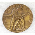 1920's For God & Country American Legion Table Medal
