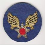 WWII Army Air Forces Headquarters Gemsco Style Patch