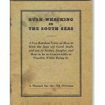 WWII Bush-Whacking In The South Seas A Manual For The 7th Division