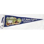 Pre-WWII Army Carolina Maneuvers 1941 Felt Pennant.
