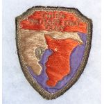 WWII - Occupation Period Chiba Military Government Team Bullion Patch