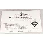 Vietnam Era US Air Force A-1E Superspad Pilots Calling Card