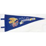 WWII Hello USA From Australia 1943 Felt Pennant.