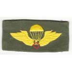 ARVN / South Vietnamese Army Pattern Basic Instructor Airborne Jump Wings