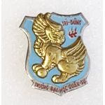 Early ARVN / South Vietnamese Army Tri-Dung Military School Badge / DI