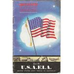WWII Souvenir Of The Land Of The Southern Cross From the US Army Forces In Australia Booklet.