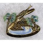WWII Remember Pearl Harbor Sweetheart / Patriotic Pin