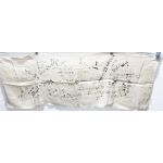 WWII Japanese Radio Operators Silk Signed Flag (?)