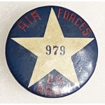 WWII Air Forces US Army ID Badge