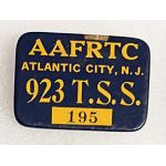 WWII AAFRTC Atlantic City 923rd TSS ID Badge