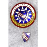 1950's-60's US Taiwan Defense Command Insignia Set
