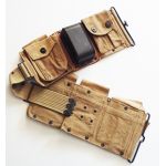 Mint WWI BAR belt with cup for the butt of the rifle when firing