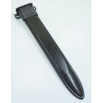 WWII era M1Garand 10 Inch Bayonet Scabbard with flaming bomb