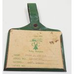 Civilian Conservation Corps / CCC Bunk Tag Company 1425, Foley Alabama