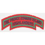 WWII Canadian The Prince Edward Island Highlanders Shoulder Title
